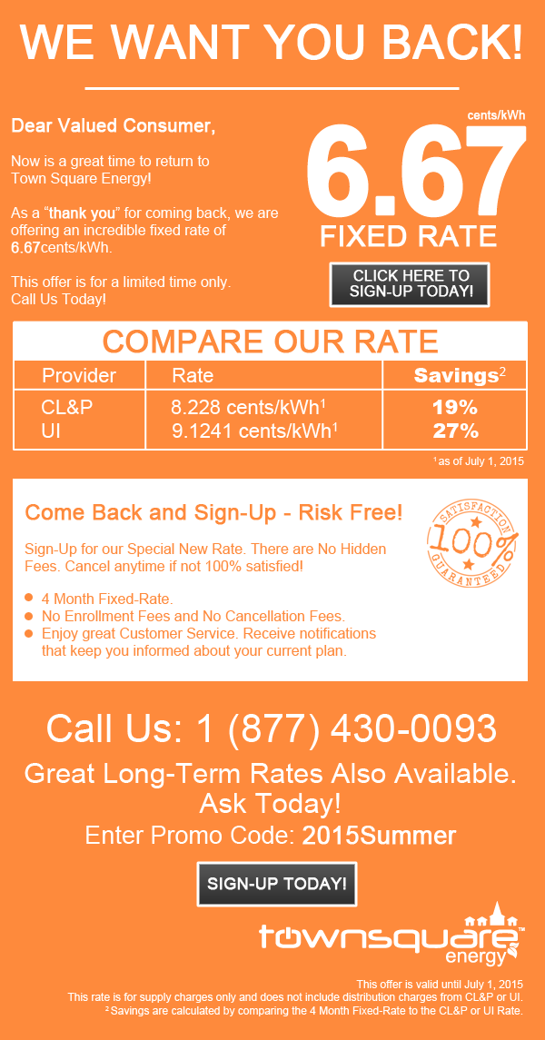 Town Square Energy Learn How To Lower My Electric Bill 